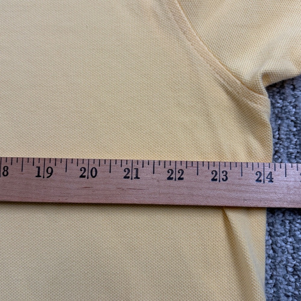 Lot of 2 Brooks Brothers Polo Shirt Mens XL Yellow White Cotton Original Fit - Picture 7 of 14